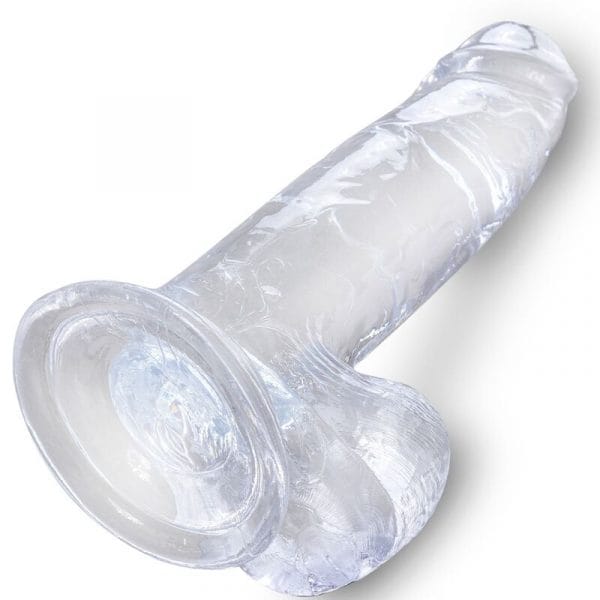 img_155382_25e2ef71c65d1617f4082206fc38d0eb_1.jpg KING COCK - CLEAR PENE REALÍSTICO CON TESTÍCULOS 15.2 CM TRANSPARENTE