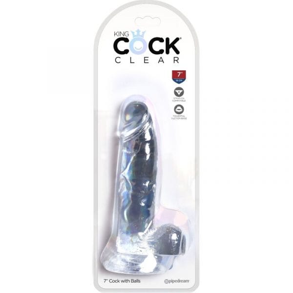 img_155383_77978f76696cbe9bb900b6f0b22a4812_1.jpg KING COCK - CLEAR PENE REALÍSTICO CON TESTÍCULOS 15.2 CM TRANSPARENTE