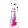 img_155389_f652880c97ebc9da9463155071820189_1.jpg KING COCK - CLEAR PENE REALÍSTICO CON TESTÍCULOS 16.5 CM ROSA