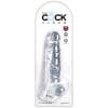 img_155393_d947f38bcaaa6d768ae59636e6109ca6_1.jpg KING COCK - CLEAR PENE REALÍSTICO CON TESTÍCULOS 16.5 CM TRANSPARENTE