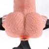 FETISH FANTASY SERIES - ARNÉS AJUSTABLE CONTROL REMOTO PENE REALÍSTICO CON TESTÍCULOS RECARGABLE Y VIBRADOR 15 CM