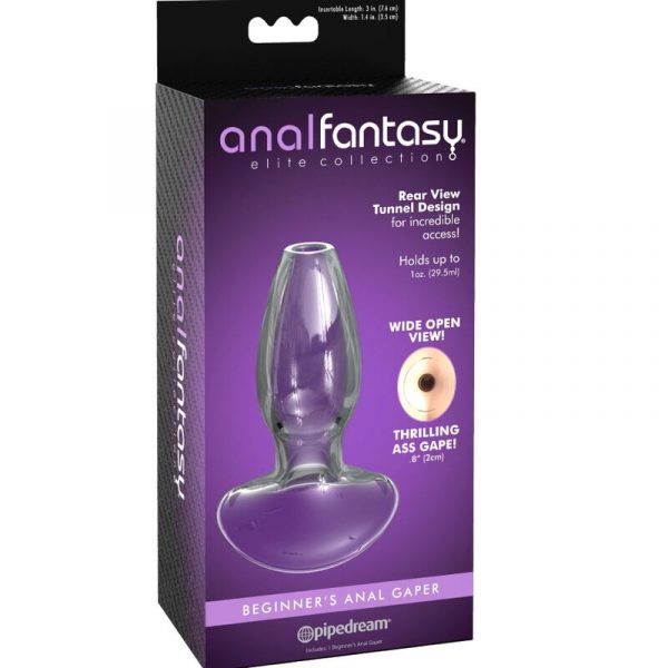 img_155588_a05e57e3d5105fa424eabfece1efa605_1.jpg ANAL FANTASY ELITE COLLECTION - DILATADOR ANAL GAPER PARA PRINCIPIANTES CRISTAL TALLA S