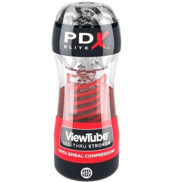 img_155671_965abadbc3aebe32886354e4fe3699bc_1.jpg PDX ELITE - MASTURBADOR STROKER VIEWTUBE 2 COMPRESION ESPIRAL TRANSPARENTE