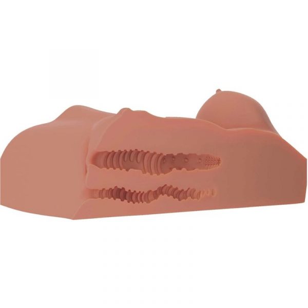 img_156021_5e25eef305492c7c31f499380a0fb47c_1.jpg PDX PLUS - TORSO MASTURBADOR FEMENINO DOBLE ENTRADA CARAMELO