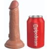 img_156099_a4992df1f3b3cba1fa4bece4cfe3bd05_1.jpg KING COCK - ÉLITE DILDO REALÍSTICO SILICONA 15.2 CM CARAMELO