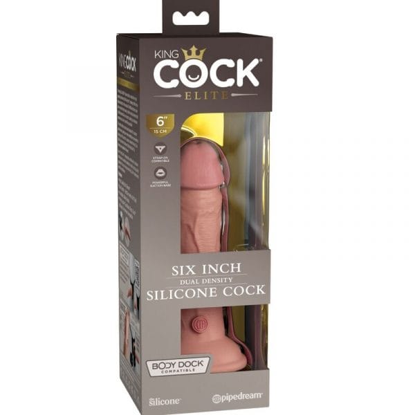 img_156101_53245aca65baacf5b618da7ad4b15f1a_1.jpg KING COCK - ÉLITE DILDO REALÍSTICO SILICONA 15.2 CM