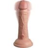 KING COCK - ÉLITE DILDO REALÍSTICO VIBRADOR  SILICONA 15.2 CM