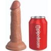 img_156175_06cd664cf2bf8a4de972b9edc0516090_1.jpg KING COCK - ÉLITE DILDO REALÍSTICO VIBRADOR  SILICONA 15.2 CM CARAMELO