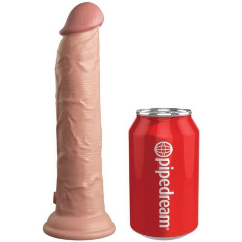 img_156199_201a6e3abd931815a640ee03b1080aa1_1.jpg KING COCK - ÉLITE DILDO REALÍSTICO VIBRADOR  SILICONA CONTROL REMOTO 23 CM