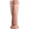KING COCK - ÉLITE DILDO REALÍSTICO VIBRADOR  SILICONA CONTROL REMOTO 23 CM