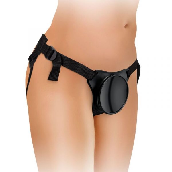 img_156243_eb2d12668f7555f08c0ac026967321aa_1.jpg KING COCK - ÉLITE ARNÉS AJUSTABLE PARA PRINCIPIANTES CON DILDO 15.2 CM