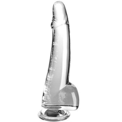 img_156288_01b91d4229da4dcbbda1d345b46c76a7_1.jpg KING COCK - CLEAR DILDO CON TESTÍCULOS 19 CM TRANSPARENTE