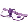 FANTASY FOR HER - BUTTERFLY HARNESS, VIBRATING RECHARGEABLE  REMOTE CONTROL PURPLE