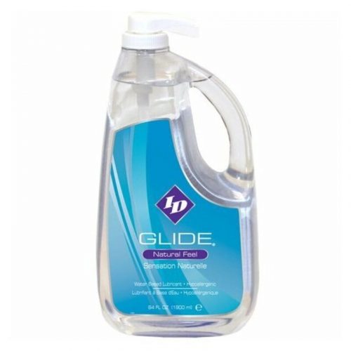 img_157484_b65fae1388028710be2aaff18fd74242_1.jpg ID GLIDE - LUBRICANTE BASE AGUA + HIPOALERGENICO NATURAL FEEL 1900 ML
