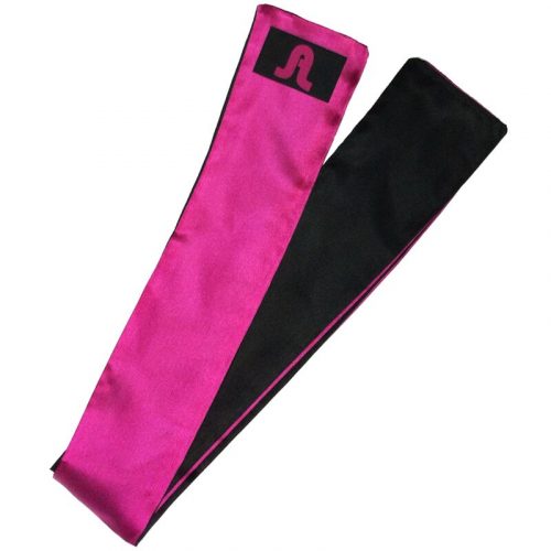img_158526_d052514aa523bff60ec51311c926d4c8_1.jpg ADRIEN LASTIC - VENDA SATIN REVERSIBLE ROSA/NEGRO