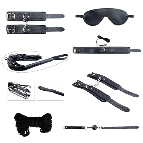 img_158969_363dfa5f76bd2483ed7555e8c80bd667_1.jpg ALIVE - SECRET DESIRES KIT 7 PIEZAS BDSM NEGRO