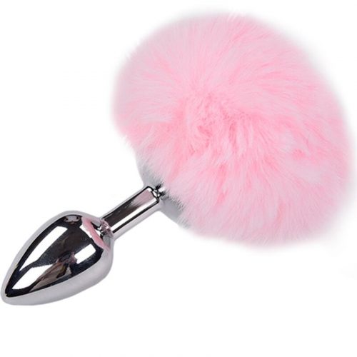 img_159254_6c07720fe5fe6cad149f87ec346587f5_1.jpg ALIVE - ANAL PLEASURE PLUG LISO METAL POMPON ROSA TALLA S