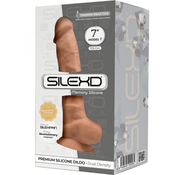 img_159348_cb9ecf7b9ece6eed2d52968fb7f790c0_1.jpg SILEXD - MODELO 1 PENE REALISTICO SILICONA PREMIUM SILEXPAN CARAMELO 17.5 CM