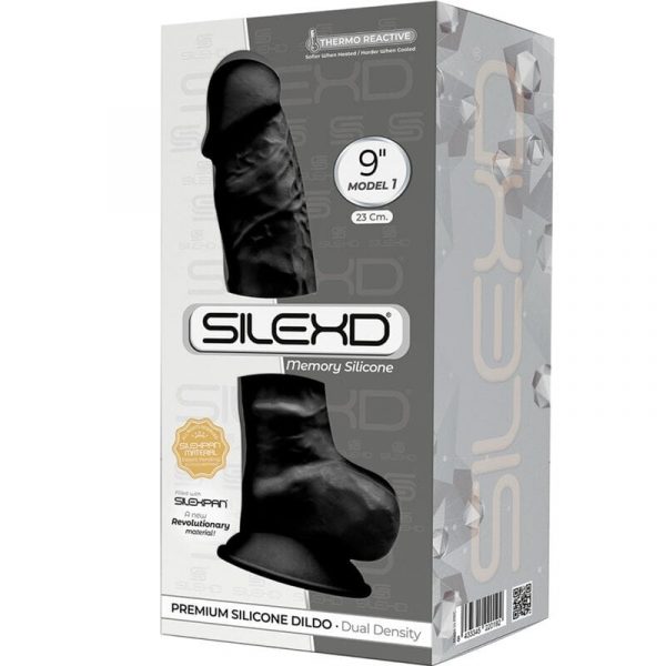 img_159394_4f14ca4cab41265ef7aa3531fa1b0c60_1.jpg SILEXD - MODELO 1 PENE REALISTICO SILICONA PREMIUM SILEXPAN NEGRO 23 CM