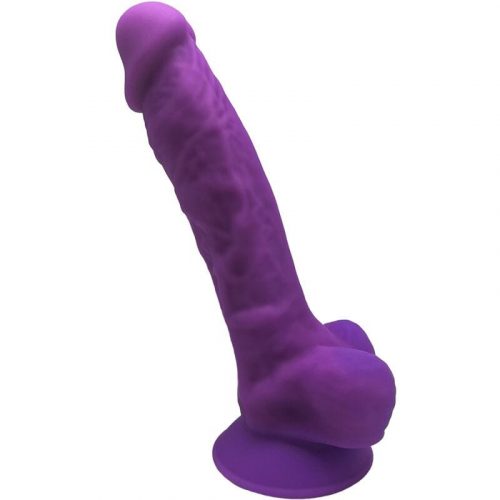 img_159407_57bdb91bd191e671d292ecc94a2c9b35_1.jpg SILEXD - MODELO 1 PENE REALISTICO SILICONA PREMIUM SILEXPAN VIOLETA 17.5 CM