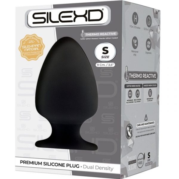 img_159436_dee29b067bc89d294405906da4f58aad_1.jpg SILEXD - MODELO 1 PLUG ANAL SILICONA PREMIUM SILEXPAN PREMIUM TERMORREACTIVO TALLA S
