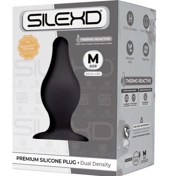 img_159493_591e4c0c53e208d3af33489ed7cfa1f7_1.jpg SILEXD - MODELO 2 PLUG ANAL SILICONA PREMIUM SILEXPAN PREMIUM TERMORREACTIVO TALLA M