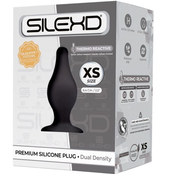 img_159497_25edef6d7884b8cae15883b58a76fe76_1.jpg SILEXD - MODELO 2 PLUG ANAL SILICONA PREMIUM SILEXPAN PREMIUM TERMORREACTIVO TALLA XS