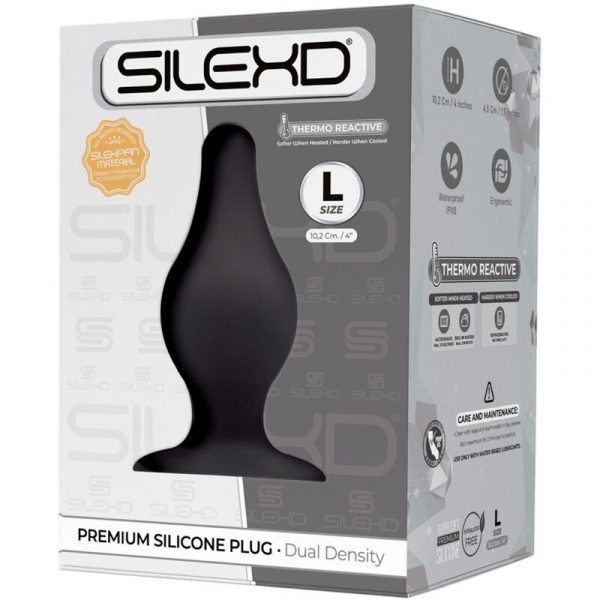 img_159908_948789585dd6a9c76c2b136690ae3d65_1.jpg SILEXD - MODELO 2 PLUG ANAL SILICONA PREMIUM SILEXPAN PREMIUM TERMORREACTIVO TALLA L