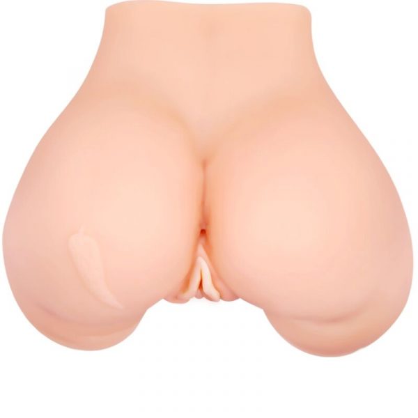 CRAZY BULL - VAGINA Y ANO CON MALLA REALISTA CON VIBRACIÓN