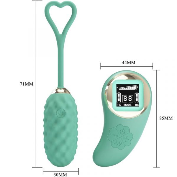 img_160207_8697a87b7cd6115fe1d0995302c12f4f_1.jpg PRETTY LOVE - VIVIAN HUEVO VIBRADOR CONTROL REMOTO VERDE
