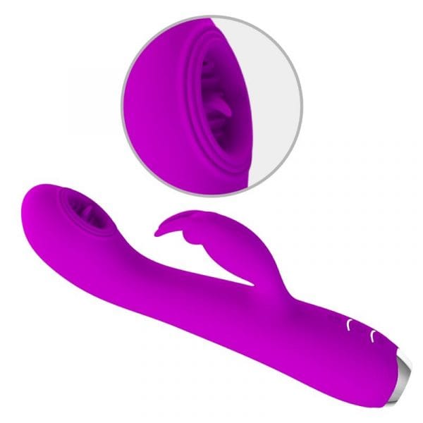 img_160358_76cb1fe511b31c41d114567782a5c8f1_1.jpg PRETTY LOVE - RACHEL VIBRADOR RECARGABLE CON SUCCIONADOR MORADO