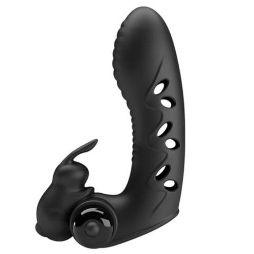 img_160446_3e1140daeb47577fcffcded8dad4d34a_1.jpg PRETTY LOVE - VANCE FUNDA DEDO VIBRADOR CONEJO NEGRO