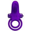 PRETTY LOVE - ANILLO VIBRADOR PARA PENE MORADO