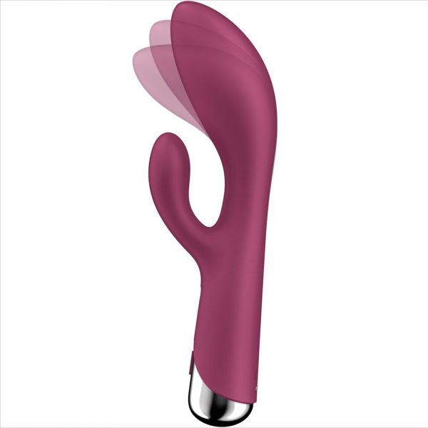 img_160991_2433532fb9746b0eb471fde32fe7b6b2_1.jpg SATISFYER - SPINNING RABBIT 1 ESTIMULACION CLITORIS Y PUNTO G ROJO