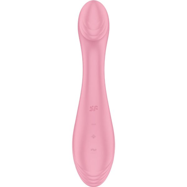 SATISFYER - G-FORCE ESTIMULADOR VIBRADOR PUNTO G ROSA
