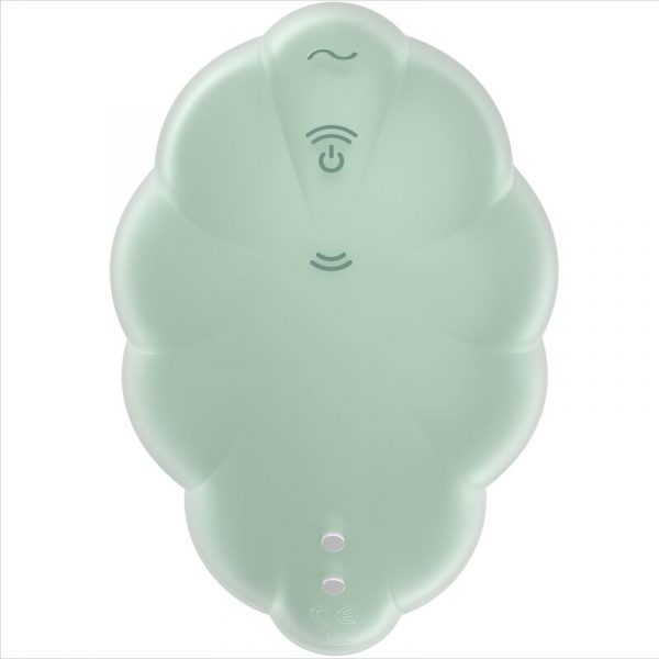 SATISFYER - CLOUD DANCER VERDE VIBRADOR AIR