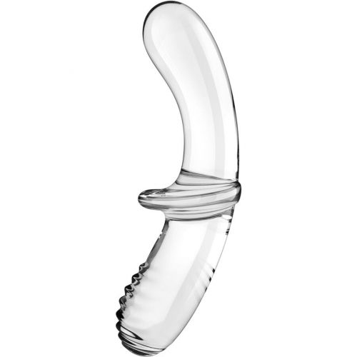 img_161096_725470a094ac274d43561b59e4597f6b_1.jpg SATISFYER - DOUBLE CRYSTAL DILDO TRANSPARENTE