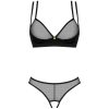 OBSESSIVE - NESARI SET DOS PIEZAS CROTCHLESS XS/S