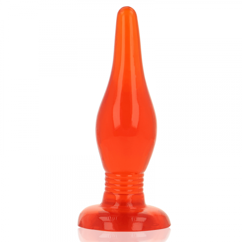 img_161707_64e619fd34e9543c96cf94de0c22afae_1.png BAILE - PLUG ANAL TACTO SUAVE ROJO 14.2 CM