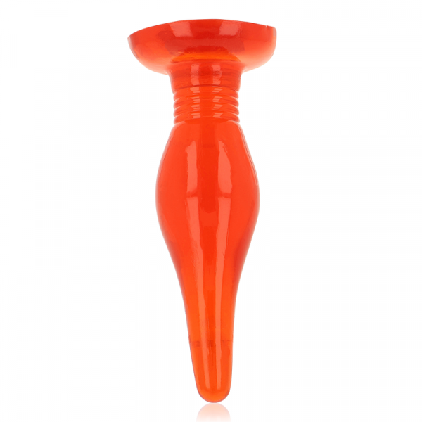img_161712_704eb1b3752cbe57a76e2d103294771a_1.png BAILE - PLUG ANAL TACTO SUAVE ROJO 14.2 CM