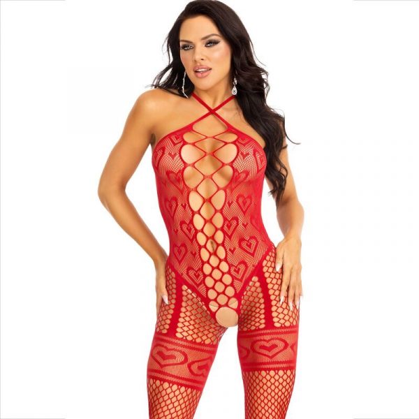 img_161934_d4cae0bbb95896b64a447f5de2754c76_1.jpg LEG AVENUE - BODYSTOCKING CUELLO HALTER RED CORAZONES ROJO