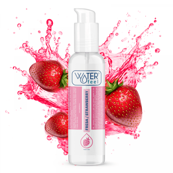 WATERFEEL - LUBRICANTE BASE AGUA FRESA 175 ML