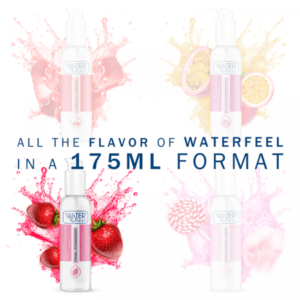 WATERFEEL - LUBRICANTE BASE AGUA FRESA 175 ML