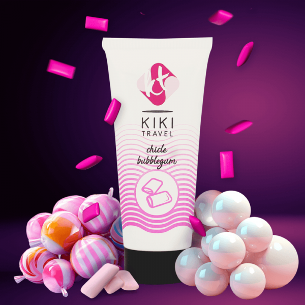 KIKÍ TRAVEL - LUBRICANTE SABOR A CHICLE 50 ML
