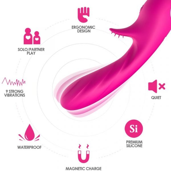 img_163144_6b08115c5a650cad480f6a3f9e78304e_1.jpg ARMONY - ROMANCE VIBRADOR CON ESTIMULADOR FUCSIA