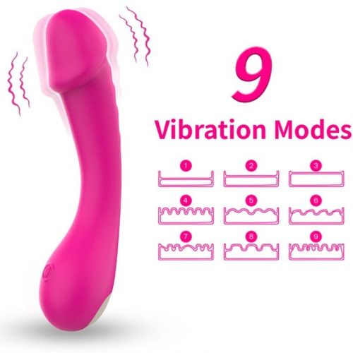img_163159_3123a0bf594baa85e8b617490811d28a_1.jpg ARMONY - DILDO VIBRATOR G-SPOT SILICONE FUCHSIA