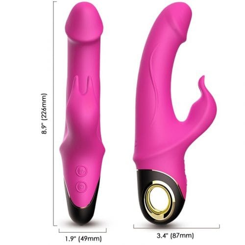 img_163294_9c7282c4d96e80d983384b40ff52d606_1.jpg ARMONY - METEROR DILDO VIBRADOR RABBIT ROTADOR FUCSIA