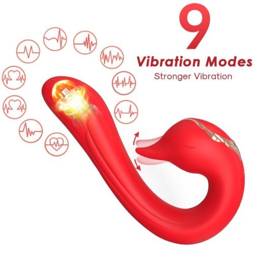 img_163367_71eabc2baaa25cadfea163e5f779c088_1.jpg ARMONY - DELFIN VIBRADOR MULTIPOSICION  EFECTO CALOR ROJO