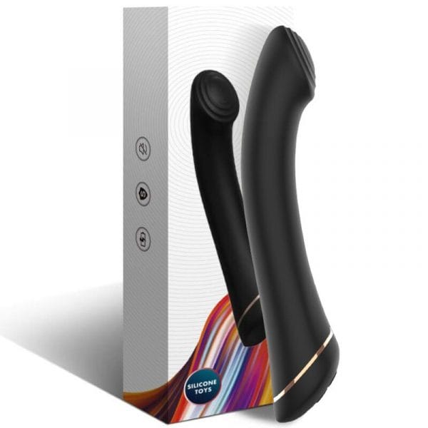 img_163385_434060ef908544d7ff72710161370619_1.jpg ARMONY - VIBRATOR FALT HEAD SILICONE BLACK