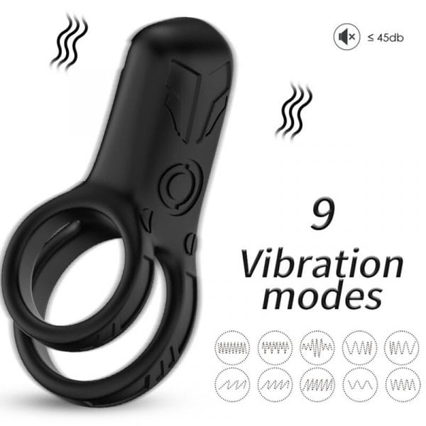 img_163423_afd44765ec79099edb045c1d3da1f6f4_1.jpg ARMONY - DOBLE ANILLO VIBRADOR NEGRO